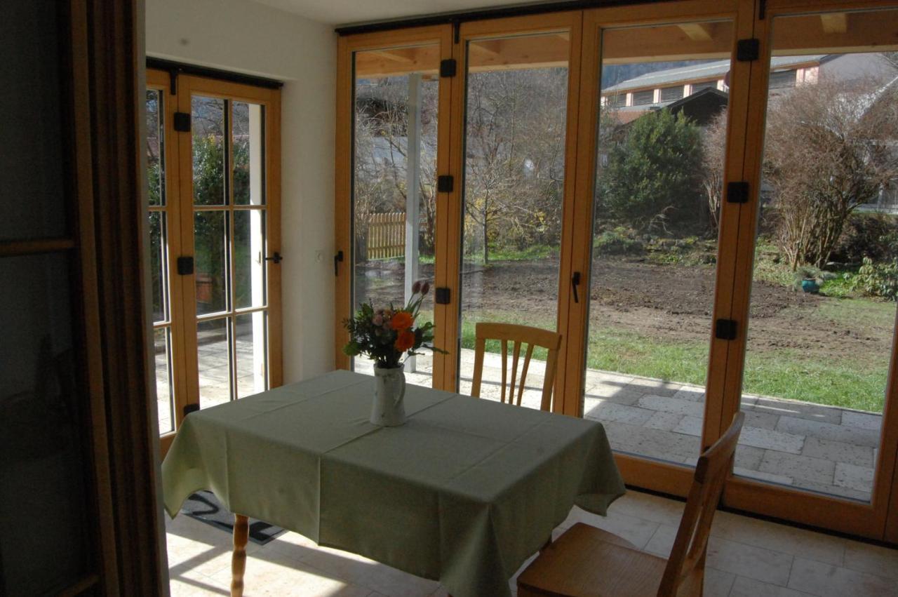 Barrierefreie 3-Zi.-Ferienwohnung Mit Gartenzugang In Ruhiger, Zentrumsnaher Lage Oberammergau Zewnętrze zdjęcie